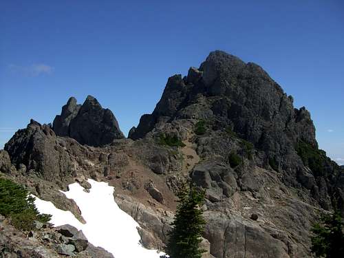 South and Middle Summits of Mount Stone