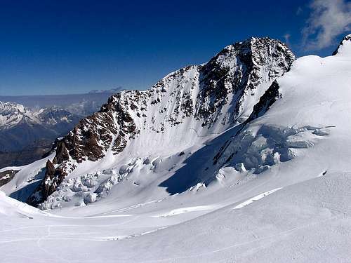 Punta Dufour (4634m), top of Monte Rosa Range