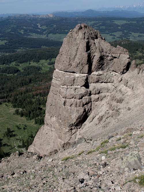 Buffalo Fork Peak-- The Edge of This World