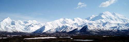 Mount Brooks and Denali