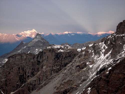 Sunrise over Southern Aosta