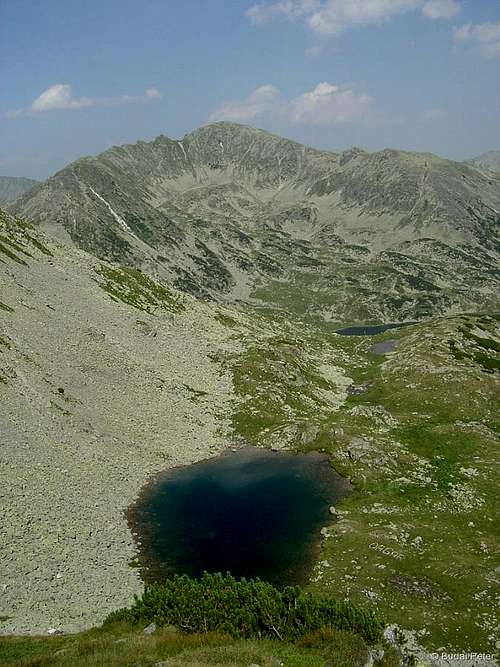 Peleaga peak and Tău Porţii