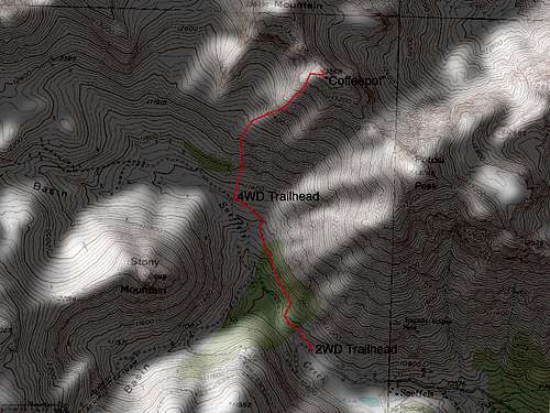Coffeepot's East Face Route