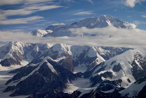 Approching Denali (Mount McKinley) in the Alaska Range, my Mysterious Mountain, from Talkeetna