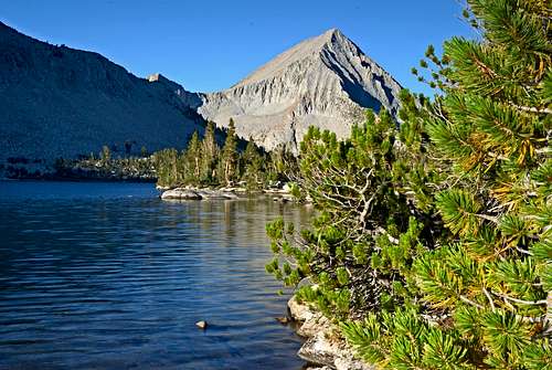 Bench Lake with Arrow Peak Kings Canyon National Park