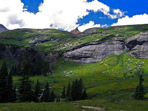 Golden Horn from lower Ice Lake basin