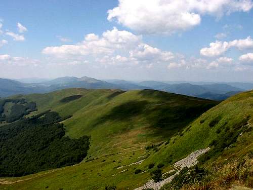 View of Mount Szeroki Wierch (1296 m)