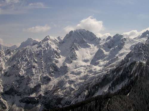 Mrzla gora (Cold mountain), 2203m.