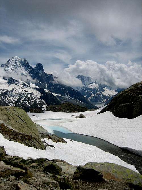 Lac Blanc in june, 2007