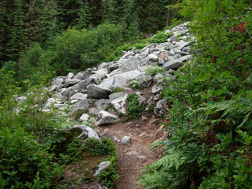 Trail Meets Boulders