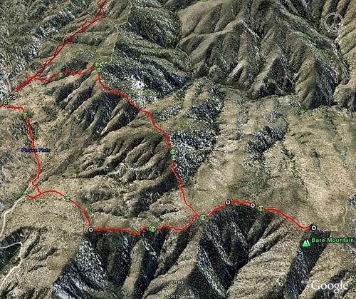 Bare Mountain Google Earth Screenshot