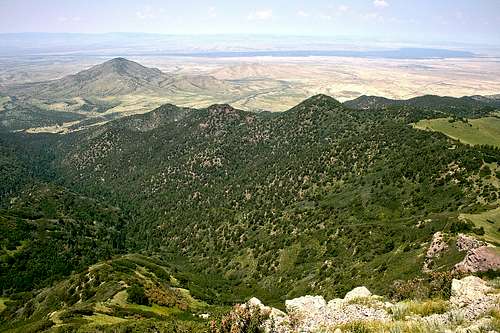 Nogal Peak summit view