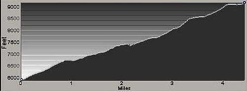Profile of Sweeney Route