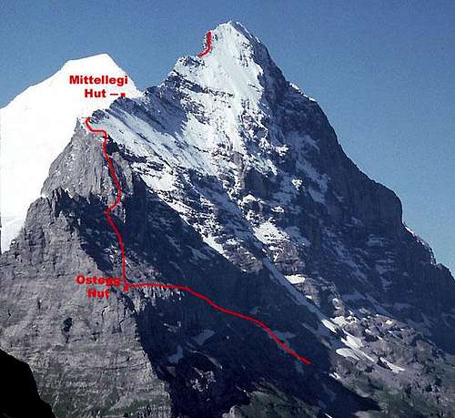 First Ascent of the Eiger's Mittellegi Ridge