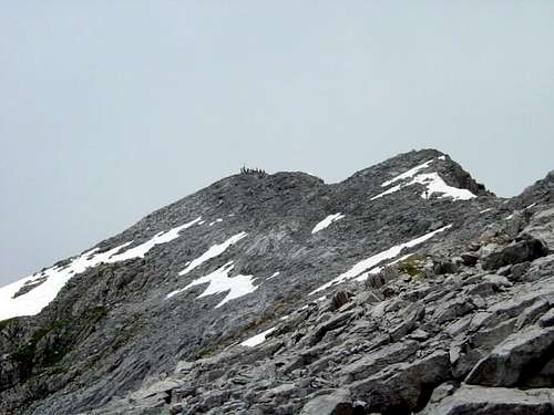 The final ridge of Bisaurin :...