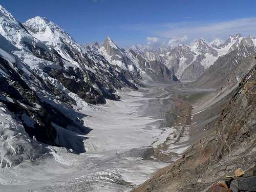 Gondogoro Glacier, Karakoram, Pakistan