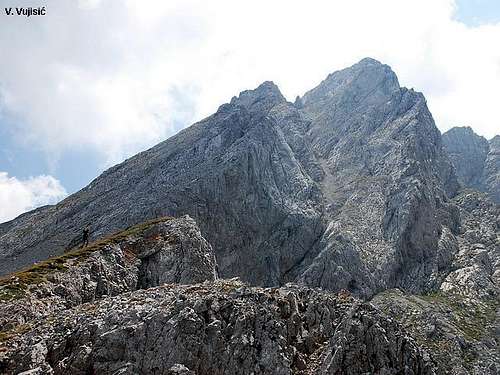 Ascent on Kom Ljevorijecki