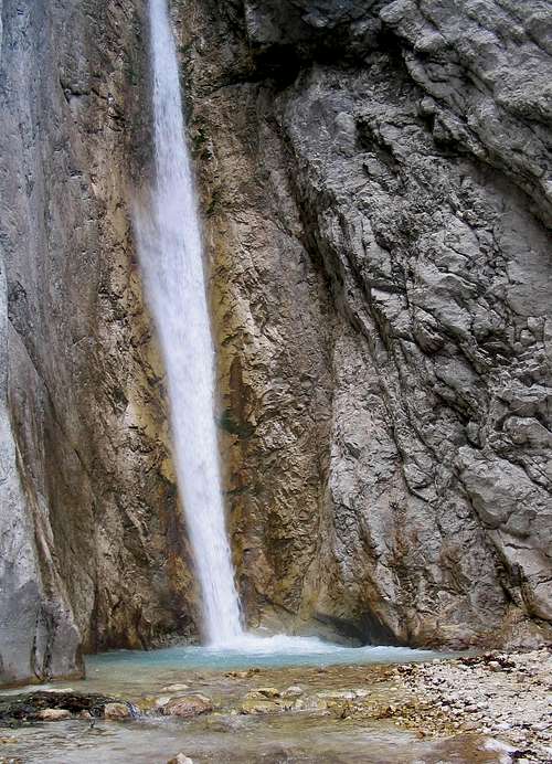 Martuljek waterfalls