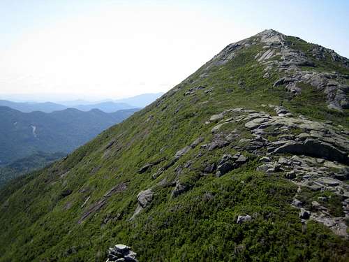 the steep push to Mt. Haystack