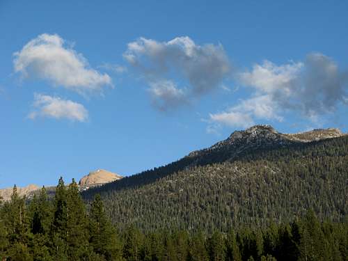 Job's Sister and Trimmer Peak, part of the Carson Range