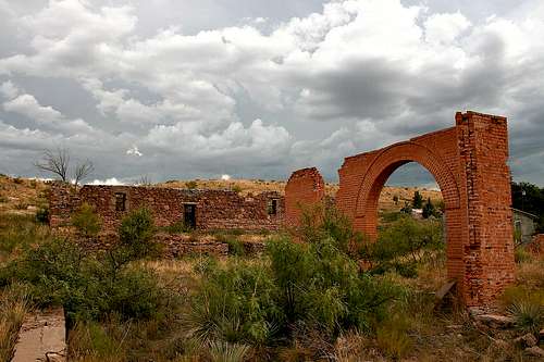 Hillsboro, New Mexico ruins