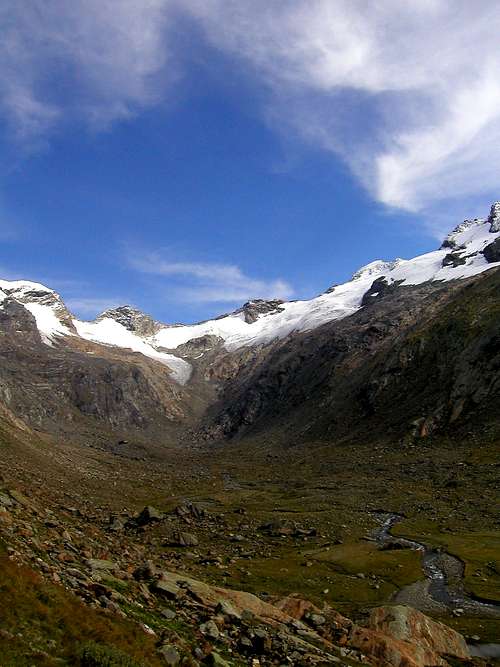 The upper partof the valley Maurertal.