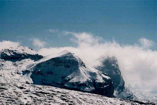 Sassongher (2625m) seen from...