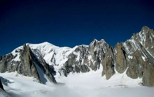 Mont Blanc - Mont Maudit - Grand Capucin
