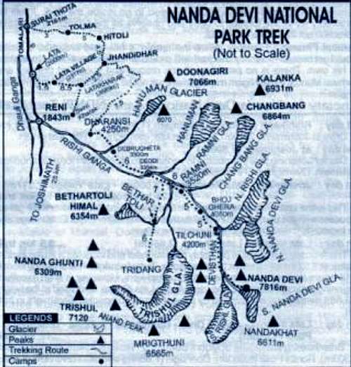 Nanda Devi Glaciers