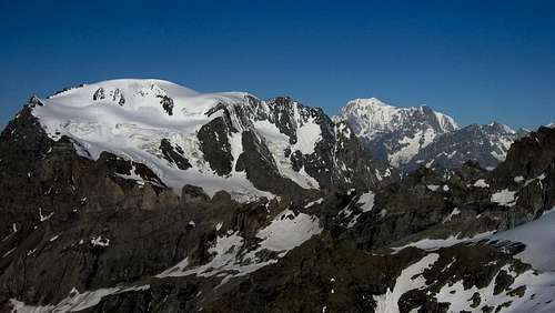 Mont Velan and Monte Bianco