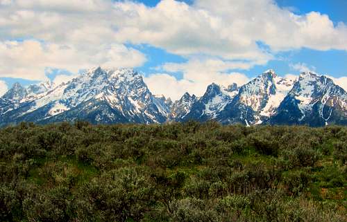 The Tetons in May
