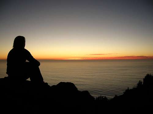 Sunset in Big Sur