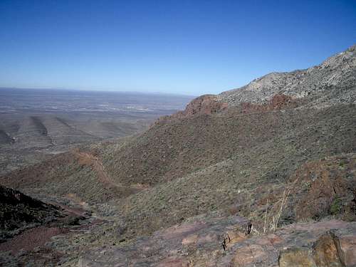 Trail to Franklin Mountain (North)