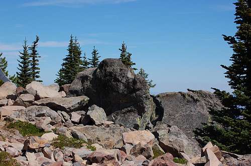 The summit of Mt. Defiance