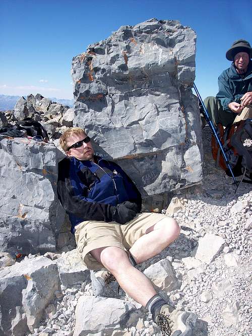 Borah Peak Summit Nap