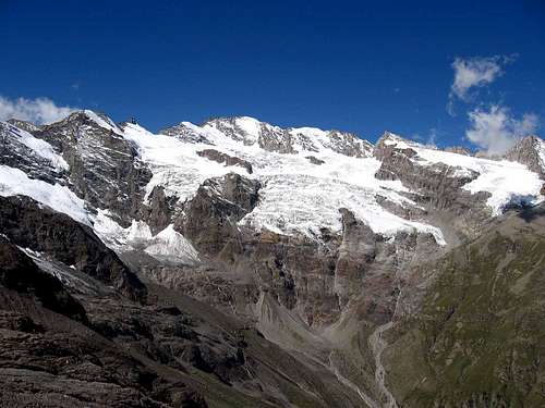 The Gran Paradiso at the head of Valnontey.