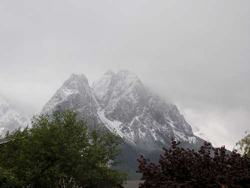 Near the base of the Zugspitze