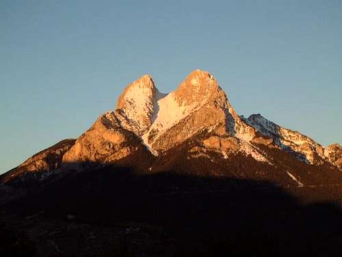 Pedraforca from the East....