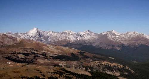 Quandary Peak and the Tenmile...