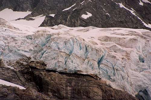 This is the Goode Glacier Ice...