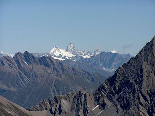 Dent d'Herens and Matterhorn