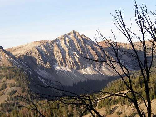 Croesus Peak located...