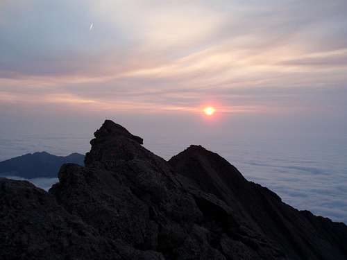 Sunrise from Mt Meeker