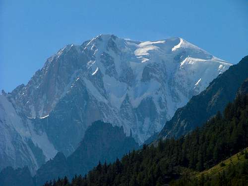 Mont Blanc Brenva face