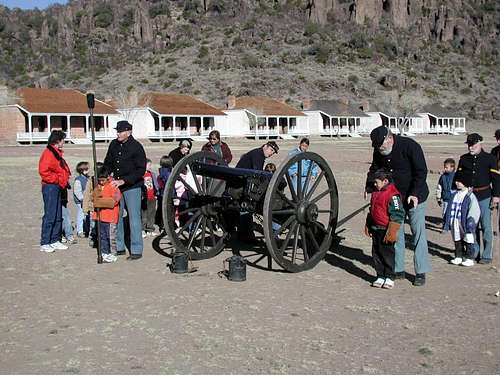 Artillery Demonstration at Fort Davis National Historic Site