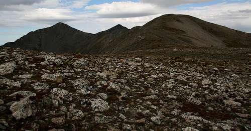 Grays, Torreys, and Edwards from Argentine Pass Approach
