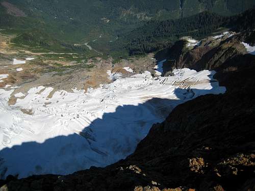 Larrabee's northside glacier (R)