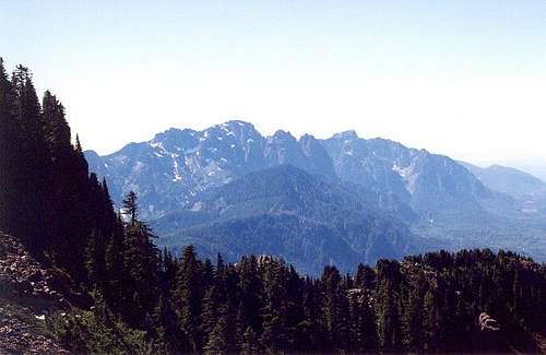 Mt. Index as seen from Mt....