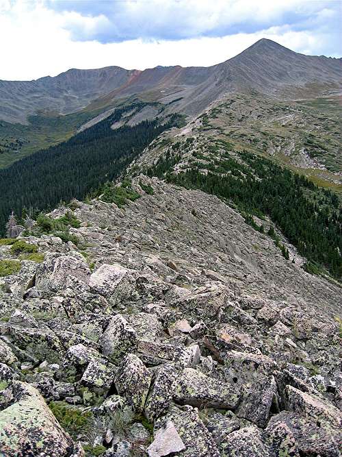 Ridgetop & Peak 13070 ft