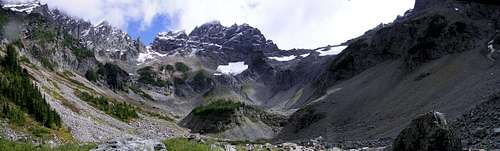 Monte Cristo behind Glacier Basin
